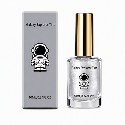 💅 Smalto Galassia Chrome Argento | Asciugatura all'Aria, Senza Lampada UV 🌟 | Colore Brillante a Lunga Durata ✨ | Applicazione Liscia e Senza Aloni 🖌️ | 10 ml 💎