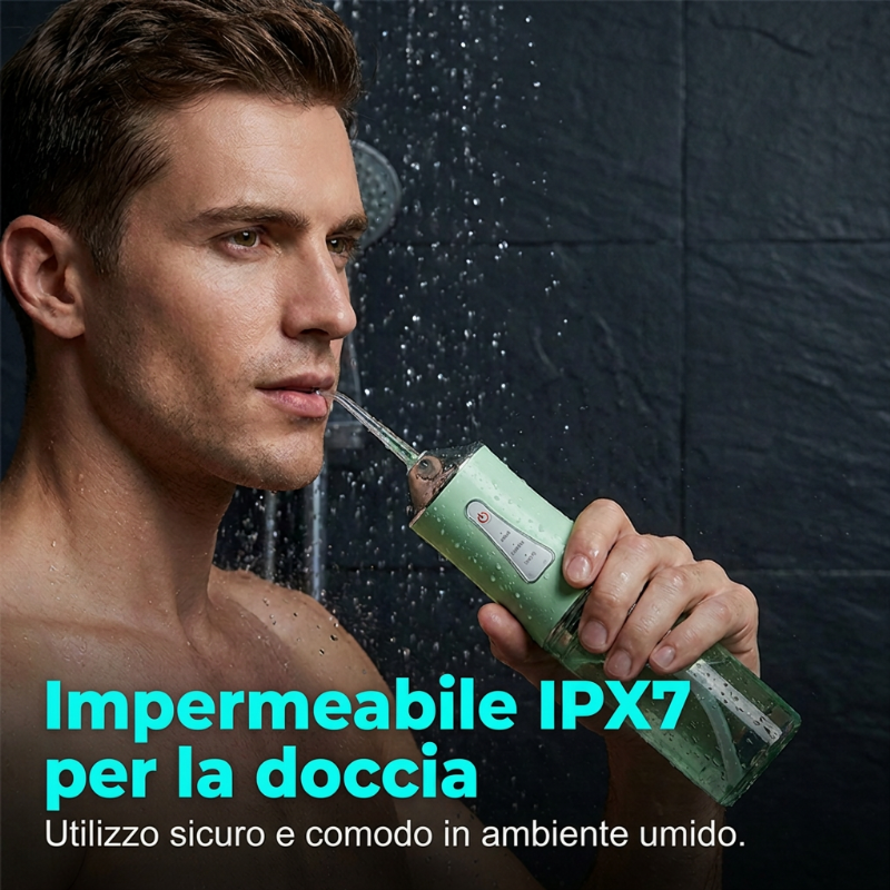 Idropulsore dentale portatile senza fili