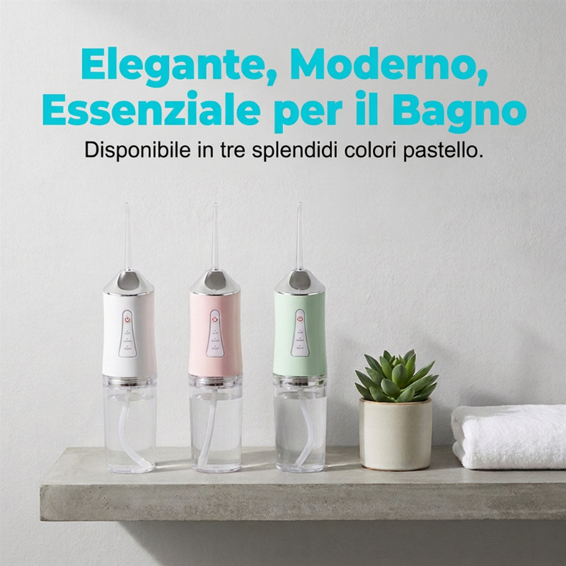 Idropulsore dentale portatile senza fili