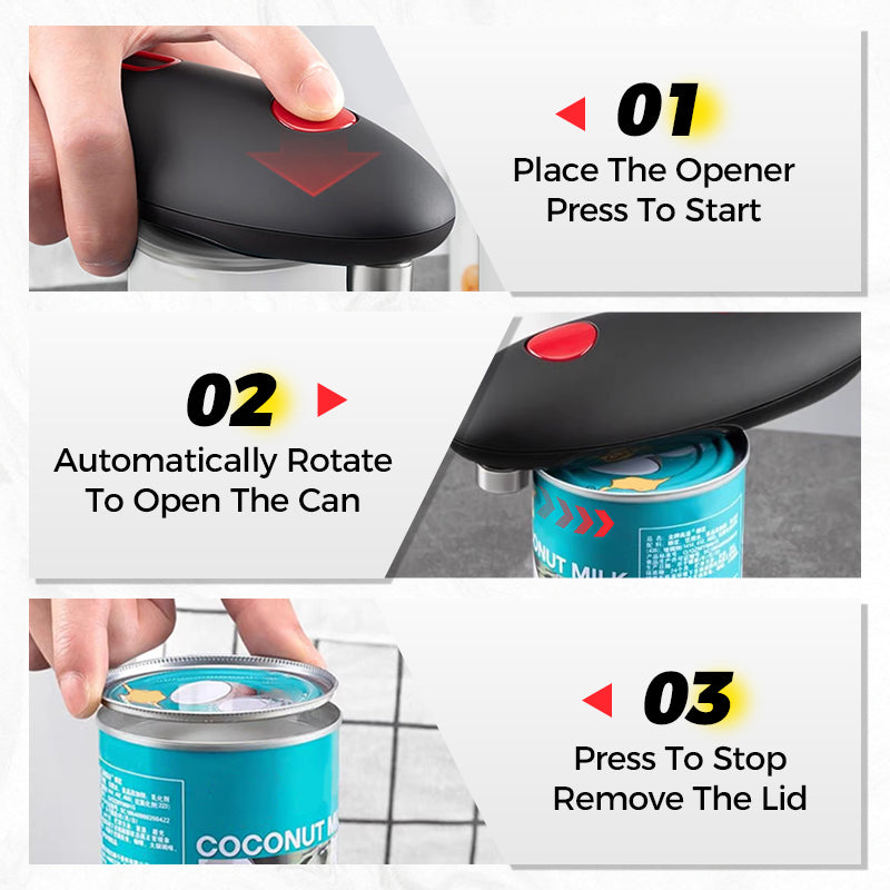 Apribarattoli Elettrico Automatico