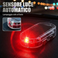 Luce di avvertimento antifurto per auto ad energia solare