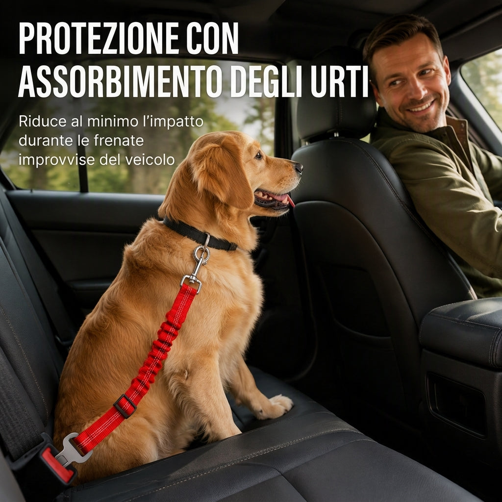 Cintura di sicurezza riflettente per animali domestici
