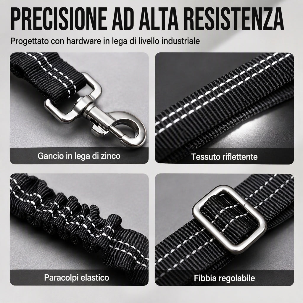 Cintura di sicurezza riflettente per animali domestici