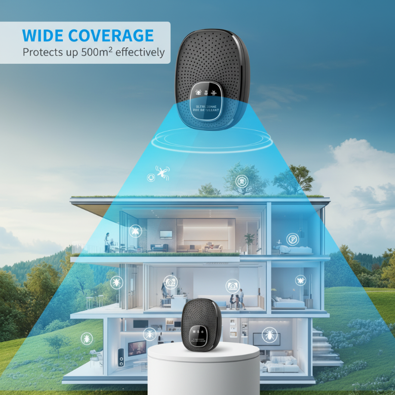 🏠🛡️ Repellente Ultrasonico Topi – Design compatto e discreto, ideale per casa, garage e cantina