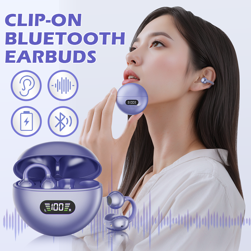 🥳SUPER SALDI 2026🥳💞50K+ VENDUTI! 🎧👂 SCONTO DEL 50%! Auricolari Bluetooth Open-Ear con Clip – comfort tutto il giorno, suono immersivo, controllo delle dispersioni, batteria da 8-10h, controllo touch. Niente dolore alle orecchie! 🔋💪