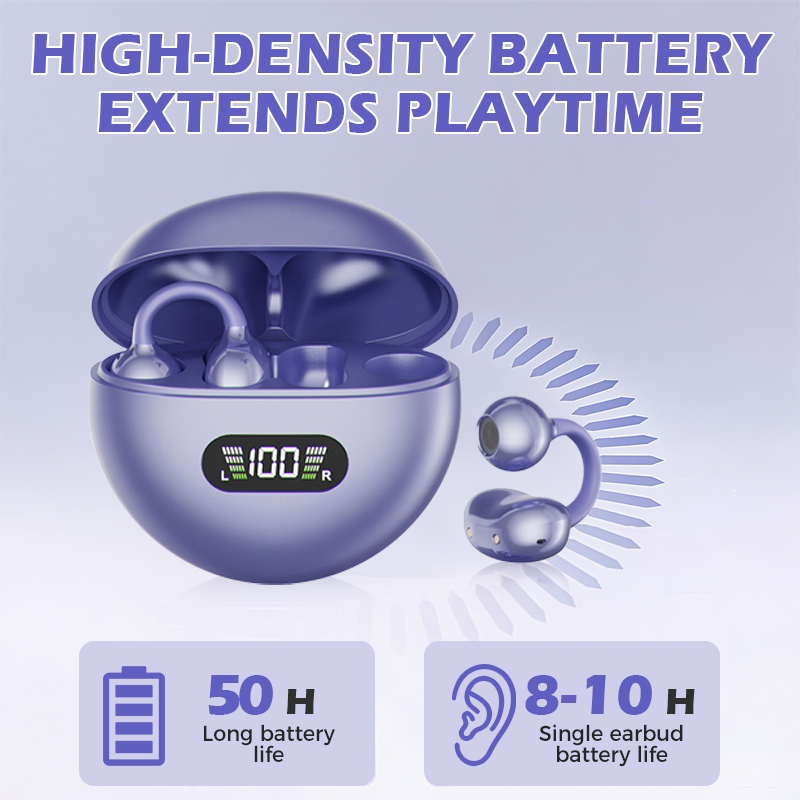 🥳SUPER SALDI 2026🥳💞50K+ VENDUTI! 🎧👂 SCONTO DEL 50%! Auricolari Bluetooth Open-Ear con Clip – comfort tutto il giorno, suono immersivo, controllo delle dispersioni, batteria da 8-10h, controllo touch. Niente dolore alle orecchie! 🔋💪
