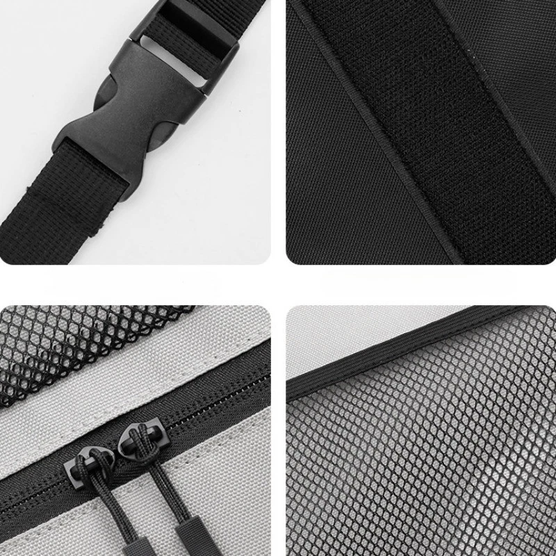 🚗✨ Organizzatore Portabagagli Auto Sospeso – Grande Capacità Multitasche! 🧺 Tessuto Oxford Idrorepellente 💧 Installazione Facile e Veloce ⚡ – 100x45 cm – Nero o Grigio Chiaro 🎨