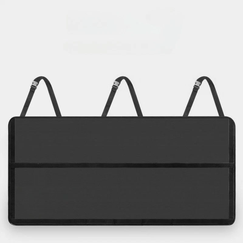 🚗✨ Organizzatore Portabagagli Auto Sospeso – Grande Capacità Multitasche! 🧺 Tessuto Oxford Idrorepellente 💧 Installazione Facile e Veloce ⚡ – 100x45 cm – Nero o Grigio Chiaro 🎨