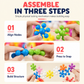 ❄️ OFFERTA A TEMPO LIMITATO 50% DI SCONTO! 🧩 Blocchi Costruttivi 3D a Forma di Fiocco di Neve per Bambini – Struttura Stabile, Senza Sbavature, Colorati ✨