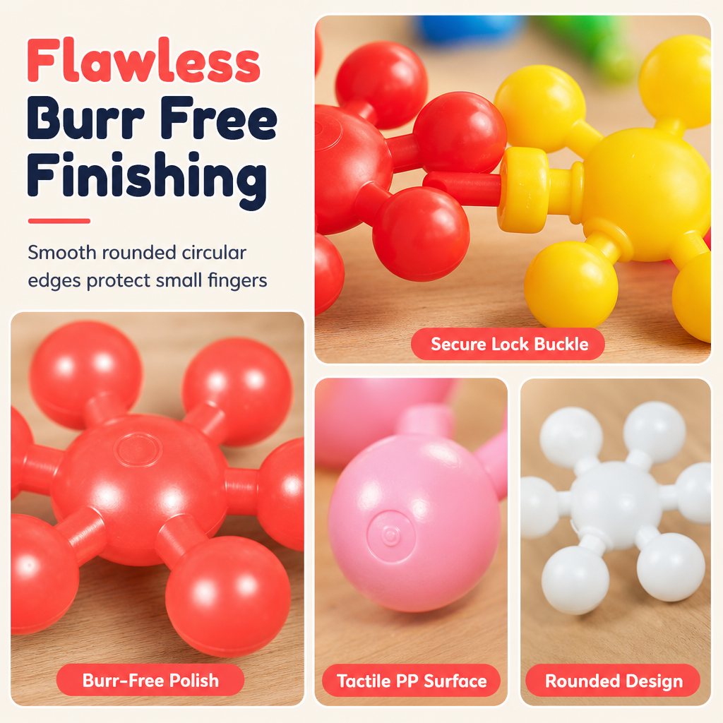 ❄️ OFFERTA A TEMPO LIMITATO 50% DI SCONTO! 🧩 Blocchi Costruttivi 3D a Forma di Fiocco di Neve per Bambini – Struttura Stabile, Senza Sbavature, Colorati ✨