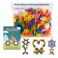 ❄️ OFFERTA A TEMPO LIMITATO 50% DI SCONTO! 🧩 Blocchi Costruttivi 3D a Forma di Fiocco di Neve per Bambini – Struttura Stabile, Senza Sbavature, Colorati ✨
