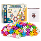 ❄️ OFFERTA A TEMPO LIMITATO 50% DI SCONTO! 🧩 Blocchi Costruttivi 3D a Forma di Fiocco di Neve per Bambini – Struttura Stabile, Senza Sbavature, Colorati ✨