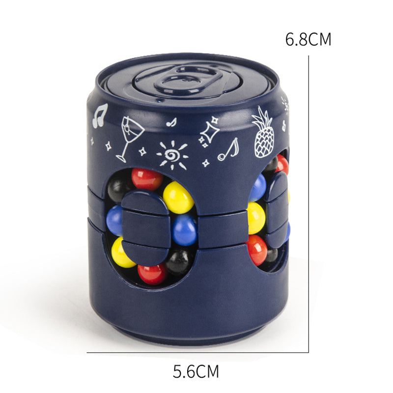 Giocattolo Fidget Spinner Educativo 2-in-1 in barattolo