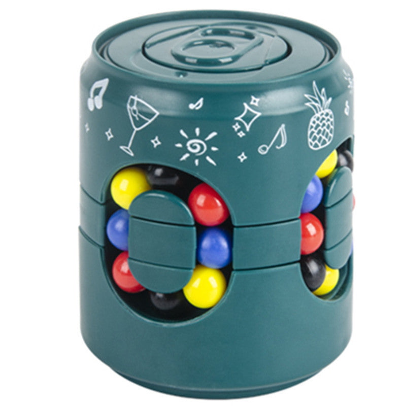 Giocattolo Fidget Spinner Educativo 2-in-1 in barattolo