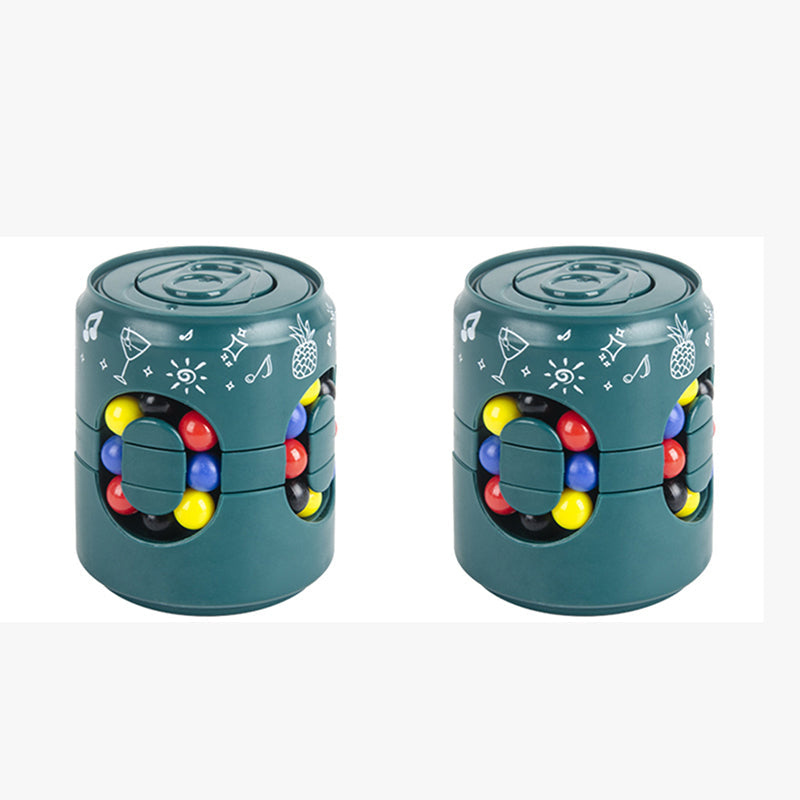 Giocattolo Fidget Spinner Educativo 2-in-1 in barattolo