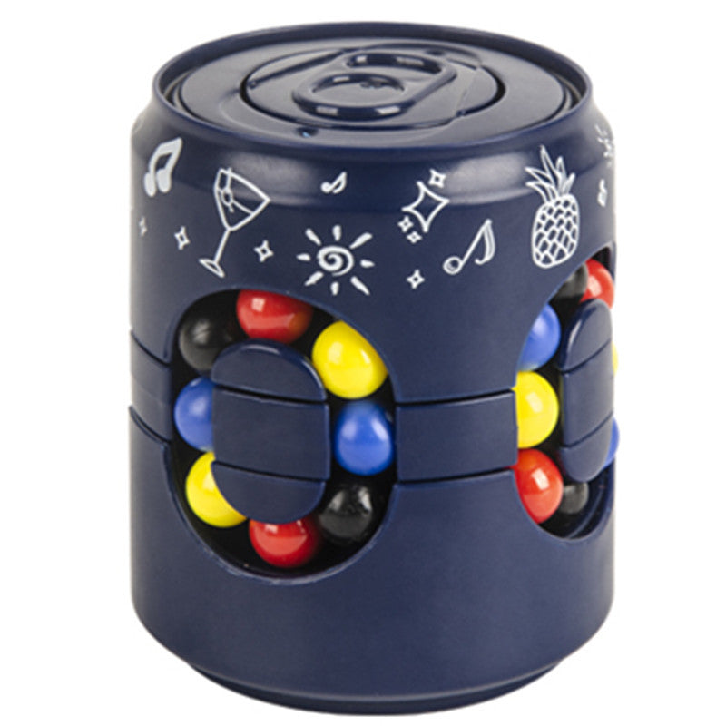 Giocattolo Fidget Spinner Educativo 2-in-1 in barattolo