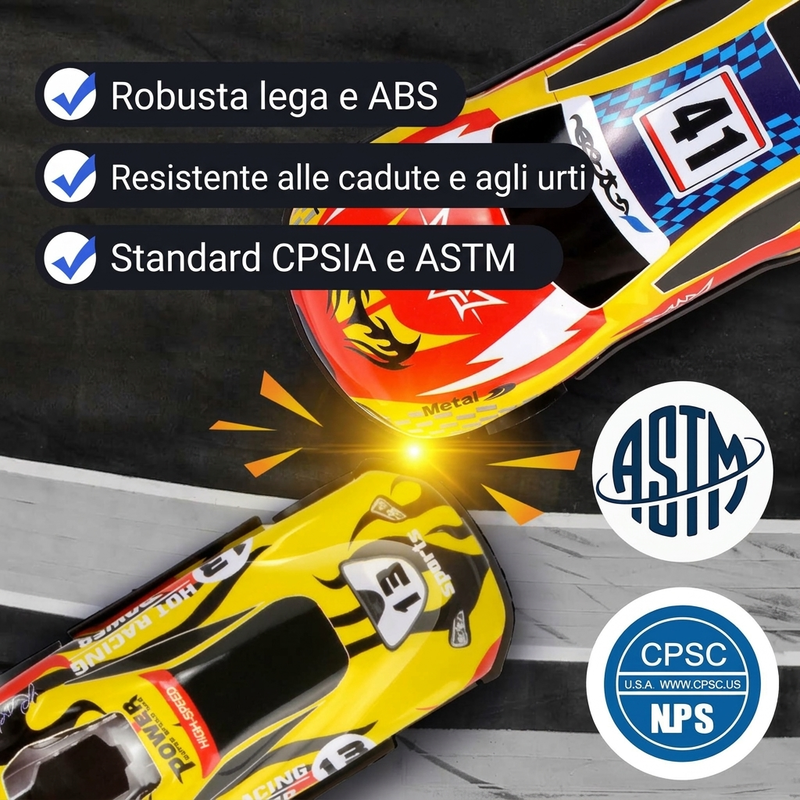 Regalo di Natale - Kit di Macchinine Giocattolo per Acrobazie
