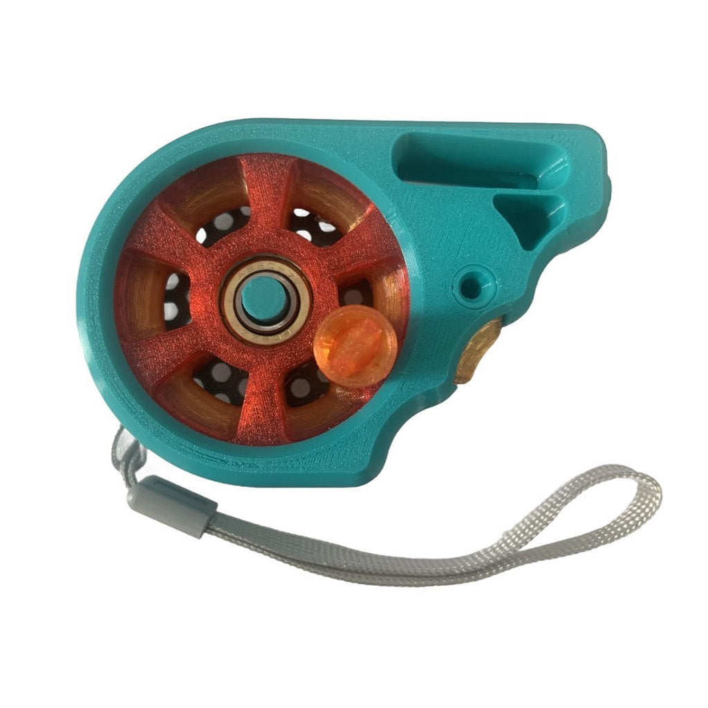 Dispositivo portatile da pesca con mulinello tascabile senza asta