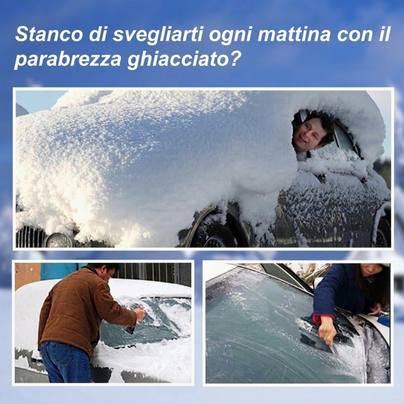 Protezione parabrezza da sole e neve – Universale, qualità premium ✨🚗☀️❄️