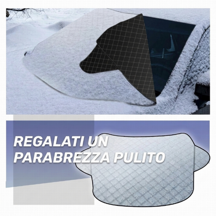 Protezione parabrezza da sole e neve – Universale, qualità premium ✨🚗☀️❄️