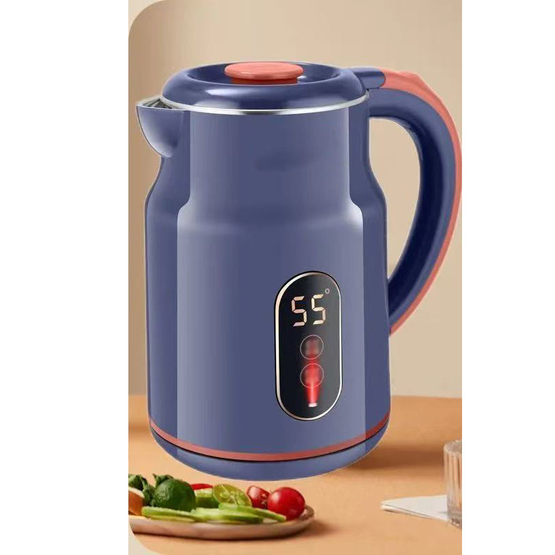 ☕ Bollitore Elettrico Smart 3L con Display LED ✨ | Controllo Temperatura e Mantenimento Caldo a 55°C 🌡️ | Interno in Acciaio Inox e Doppia Parete Anti-Scottatura 1500W 🫖