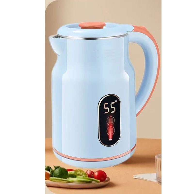 ☕ Bollitore Elettrico Smart 3L con Display LED ✨ | Controllo Temperatura e Mantenimento Caldo a 55°C 🌡️ | Interno in Acciaio Inox e Doppia Parete Anti-Scottatura 1500W 🫖