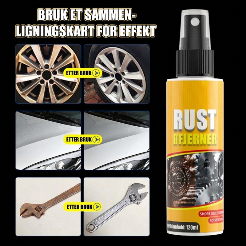 🛠️ 50% DI SCONTO ORA! ⚡ Spray antiruggine delicato multifunzionale – 120 ml – per la ruggine superficiale leggera su oggetti metallici in casa, officina e garage ✨