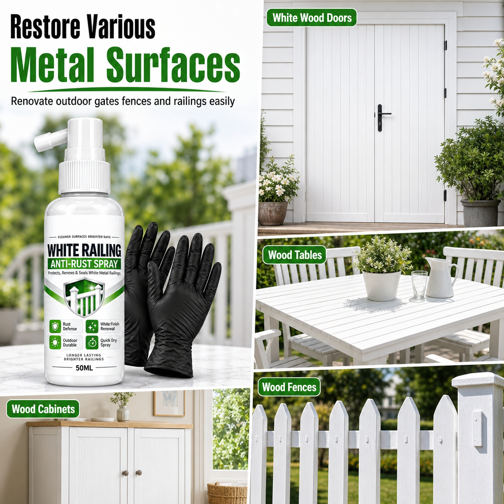 Spray riparatore per legno bianco per porte, tavoli e mobili