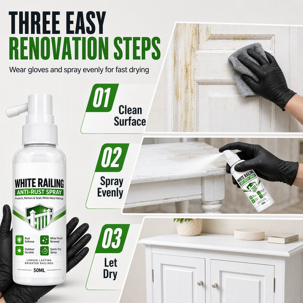 Spray riparatore per legno bianco per porte, tavoli e mobili