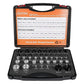 🎉🔧 50% di sconto! Kit di verifica del passo filettatura 2-in-1 – Per dadi, bulloni e fori filettati, metrico e imperiale