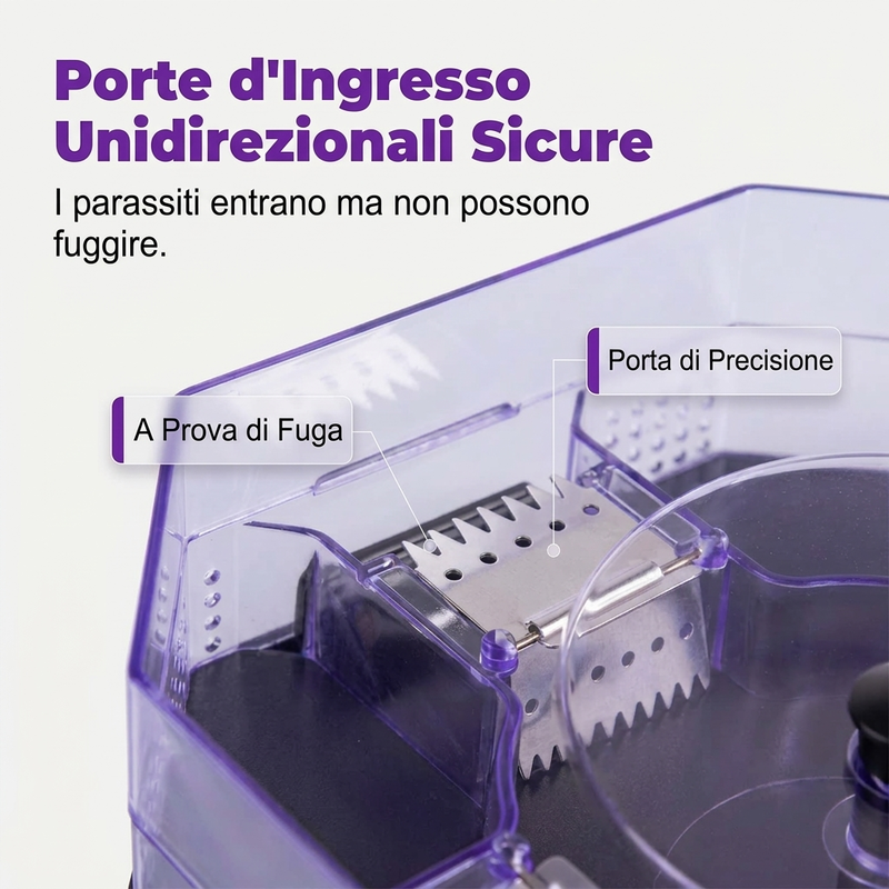 Trappola per scarafaggi efficace e riutilizzabile