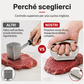 Amorbidizzatore di carne in alluminio per una preparazione veloce dei pasti