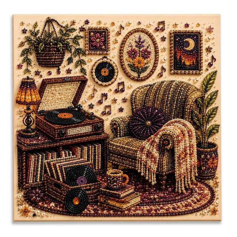 ⏳SALDI FESTIVI -50%!🔥Kit di pittura con diamanti Stanza dei Sussurri ✨🖼️Attività creativa mindful per serate tranquille🌿