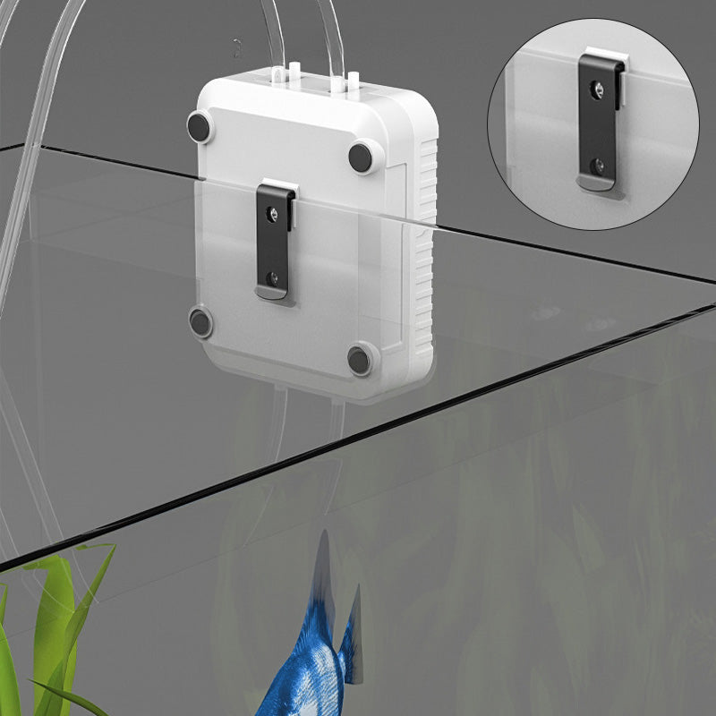 🐠 Aeratore per Acquario Silenzioso🔋Pompa Ossigeno Batteria, Ugelli 1/2/4 Fori, Compatto