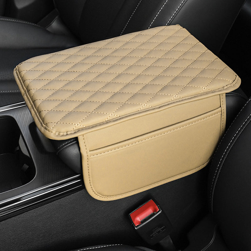 🚗✨ Cuscino per Bracciolo Auto con Tasca Portaoggetti! Imbottitura Premium in Similpelle, Schiuma Alta Densità e Base Antiscivolo – Comfort e Ordine in Auto – 6 Colori! 🛋️