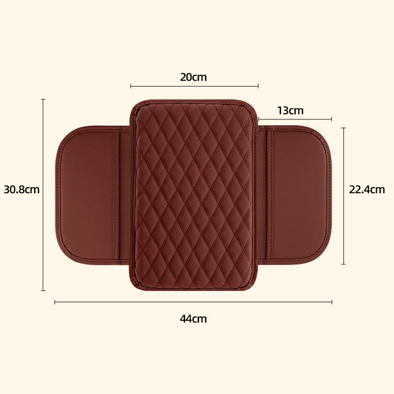 🚗✨ Cuscino per Bracciolo Auto con Tasca Portaoggetti! Imbottitura Premium in Similpelle, Schiuma Alta Densità e Base Antiscivolo – Comfort e Ordine in Auto – 6 Colori! 🛋️