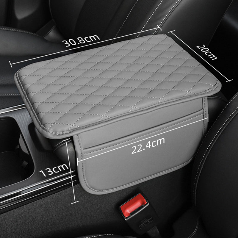 🚗✨ Cuscino per Bracciolo Auto con Tasca Portaoggetti! Imbottitura Premium in Similpelle, Schiuma Alta Densità e Base Antiscivolo – Comfort e Ordine in Auto – 6 Colori! 🛋️