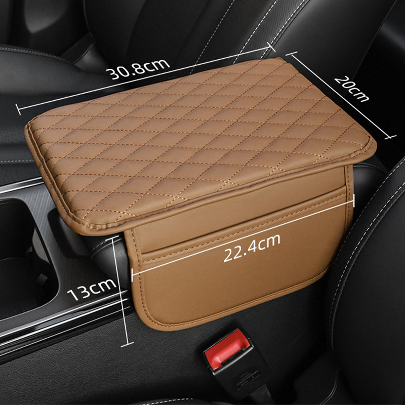 🚗✨ Cuscino per Bracciolo Auto con Tasca Portaoggetti! Imbottitura Premium in Similpelle, Schiuma Alta Densità e Base Antiscivolo – Comfort e Ordine in Auto – 6 Colori! 🛋️