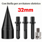 🪓 SUBITO -50%! 🔩 Divisore di legno per trapano elettrico – In acciaio ad alto tenore di carbonio, portatile e a spaccatura rapida – Trasforma il tuo trapano in uno spaccalegna 🌲