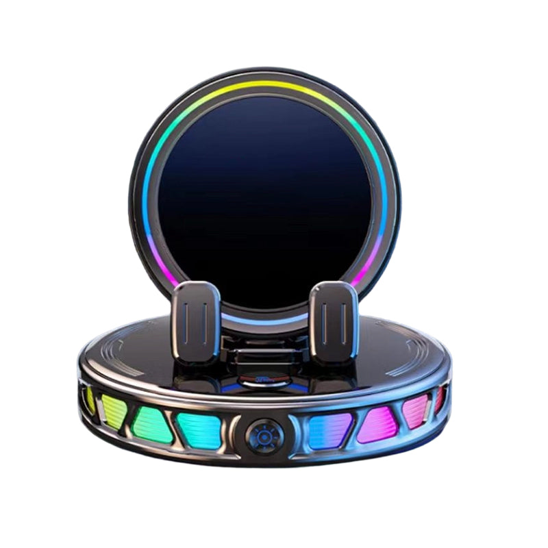 Supporto RGB per telefono da auto con ricarica wireless