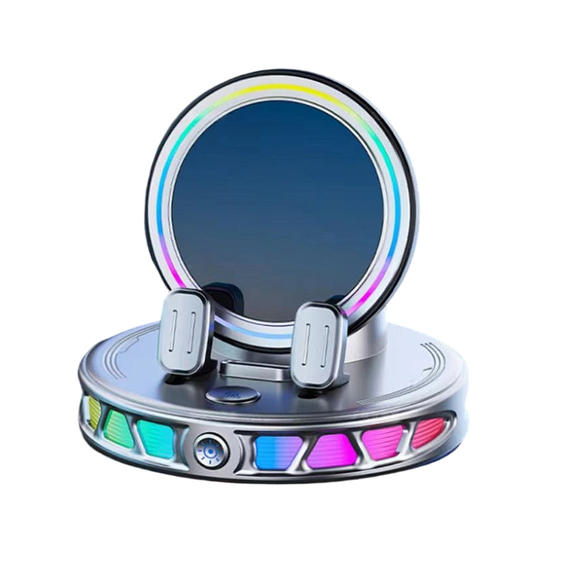 Supporto RGB per telefono da auto con ricarica wireless