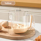 Tazza multifunzionale per mescolare le uova con pressa manuale e scala di misurazione