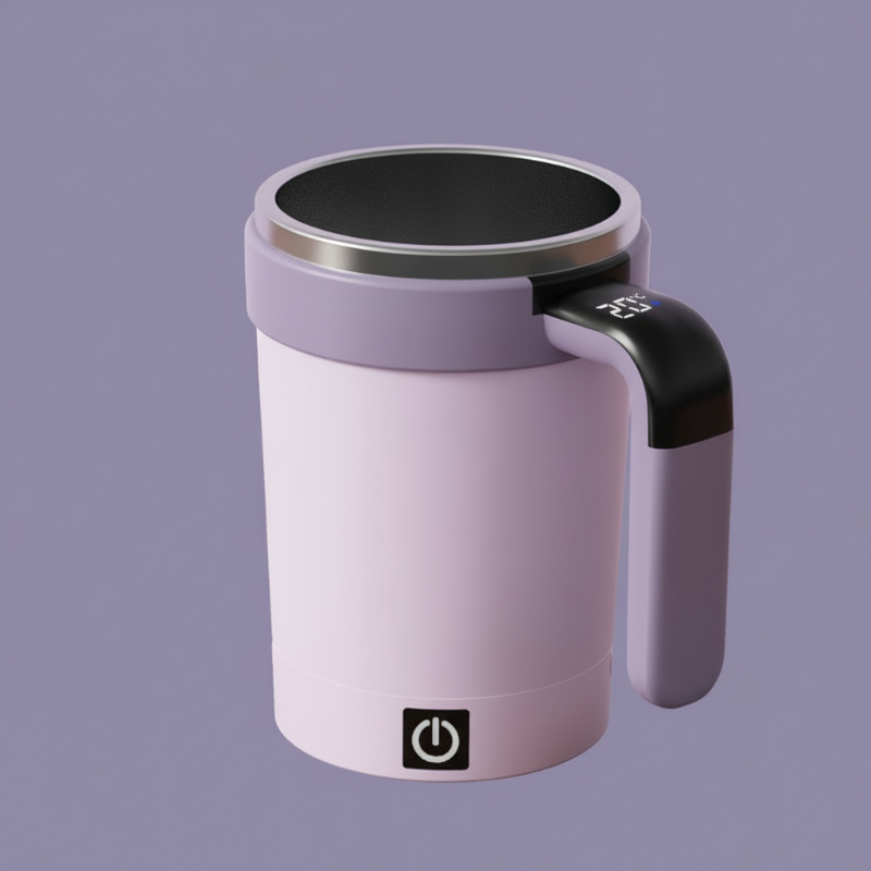 Tazza mescolatrice automatica con display intelligente della temperatura