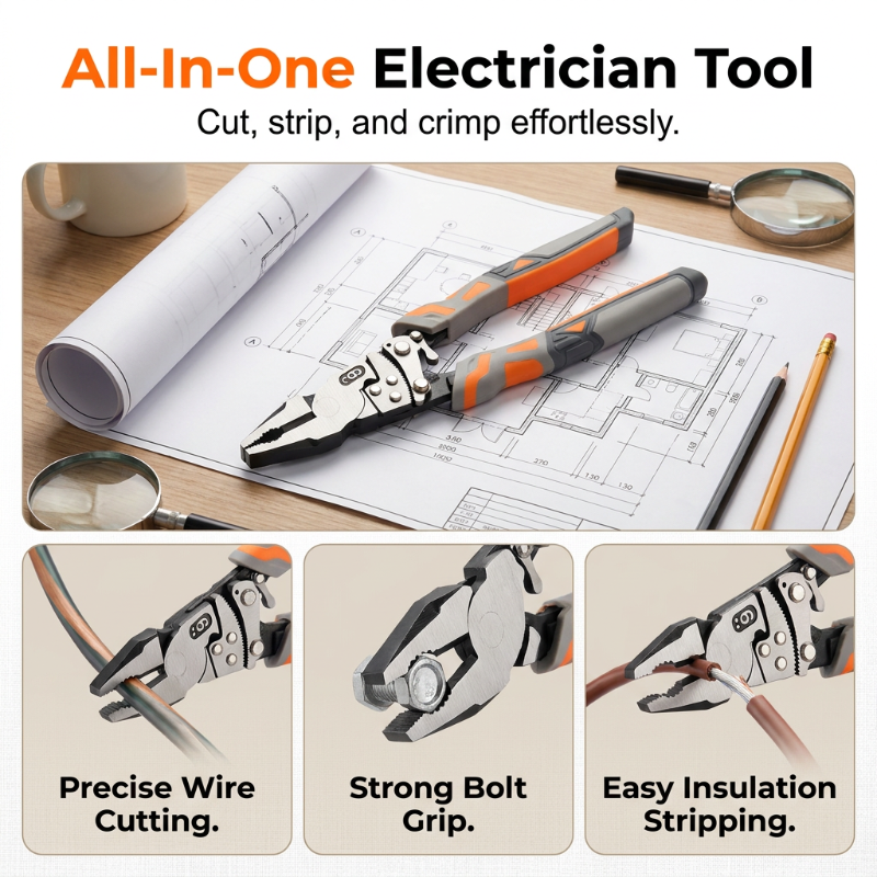🔧 SCONTO DEL 50% PER POCO TEMPO! 💥 Pinze taglia cavi a cricchetto – Grado industriale, autobloccanti, utensile multifunzione ✨