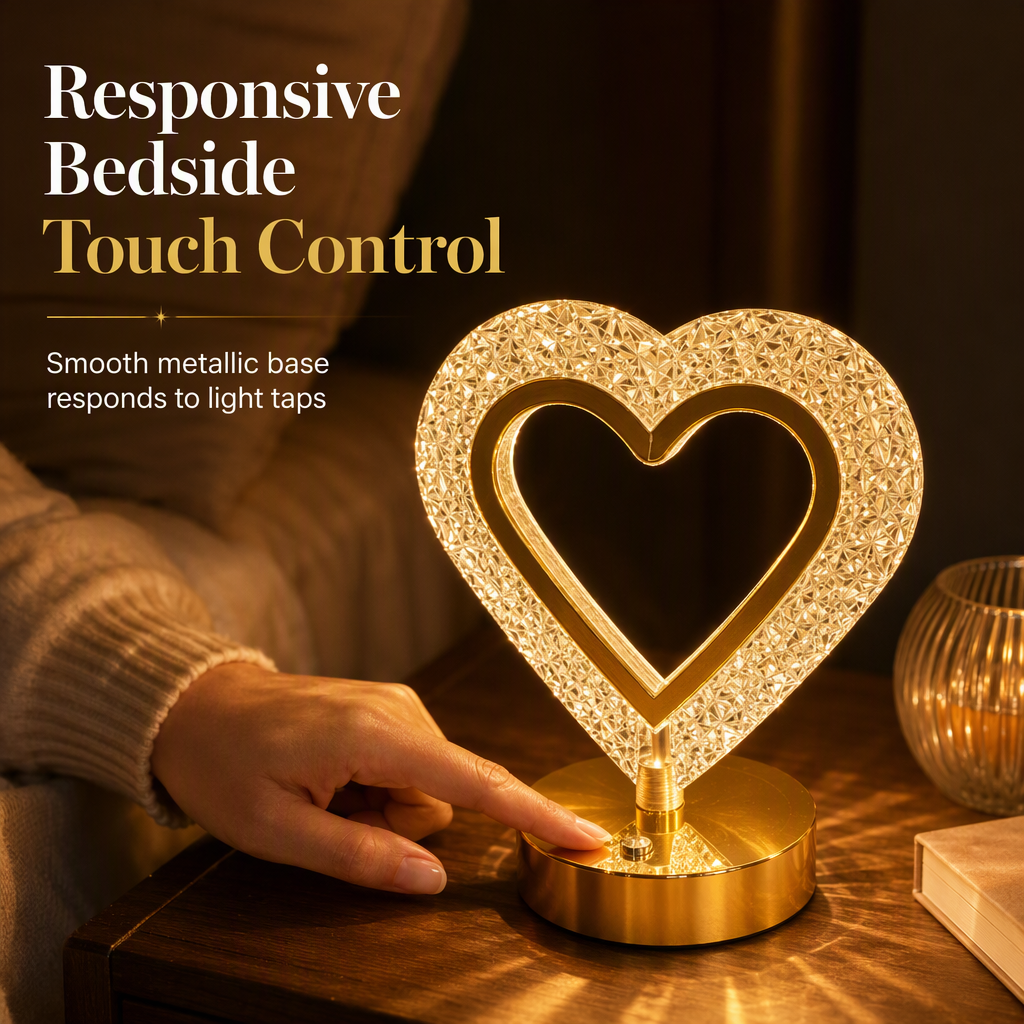 💎 SCONTO DEL 50% ORA! 🔮Luce notturna geometrica in cristallo – Controllo tattile, bagliore a rifrazione 3D e ricaricabile – Lampada d'atmosfera per camera da letto 🌙
