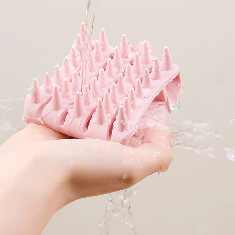 💆 Spazzola Massaggiante per Cuoio Capelluto in Silicone