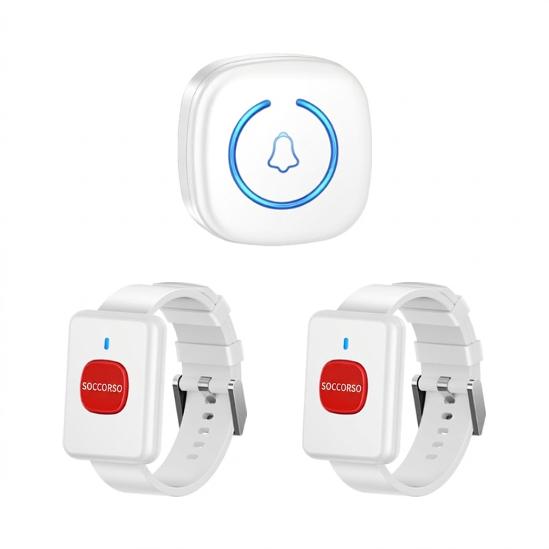 Sistema di chiamata intelligente con cercapersone wireless per assistenza