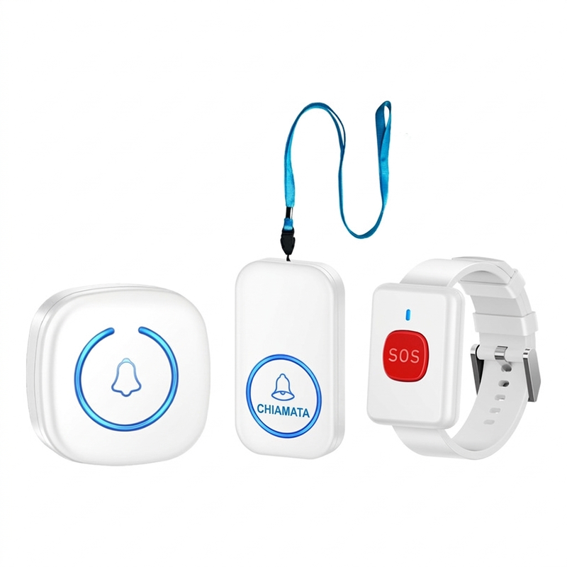 Sistema di chiamata intelligente con cercapersone wireless per assistenza