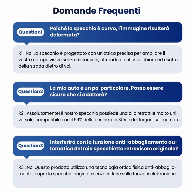 🚗👁️ Specchietto retrovisore esterno curvo ampio per auto – Visione grandangolare, installazione facile e universale (Guida sicura con migliore visibilità !)