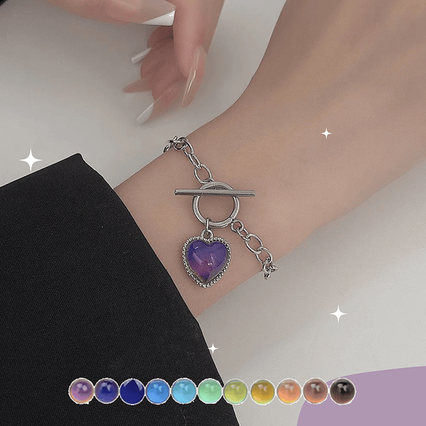 🔥ACQUISTA 1 RICEVI 1 GRATIS PER TEMPO LIMITATO🎁🔮Bracciale Mood che Cambia Colore